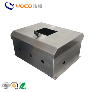 Outdoor waterproof sheet metal stainless steel aluminum electric enclosure meter junction metal box