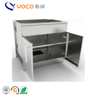 China supplier sheet metal working mechanical parts fabrication services