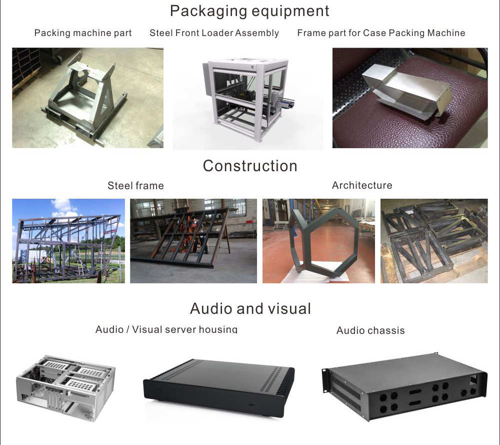 Factory custom made metal frame fabrication