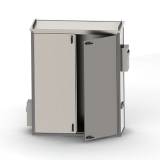 Sheet metal fabrication stainless steel enclosure