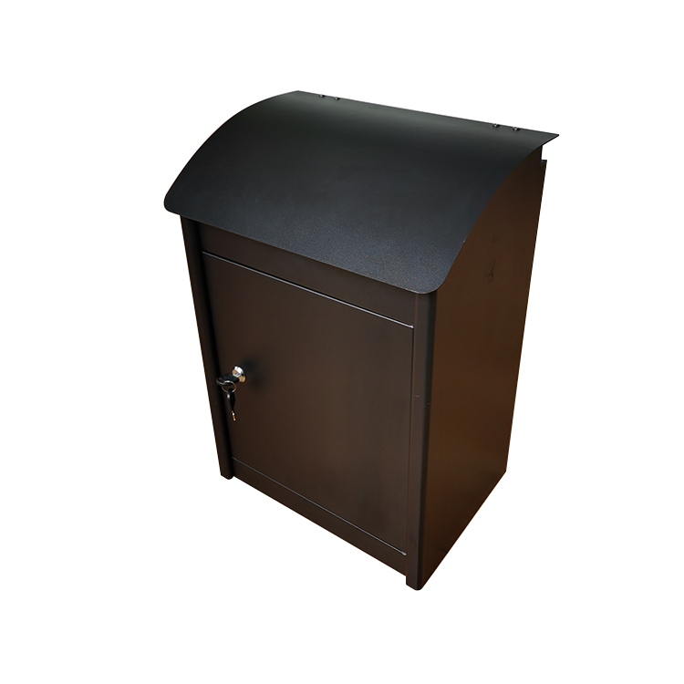 Outdoor Galvanized Steel Stainless Parcel Mail Drop Packages Delivery Box