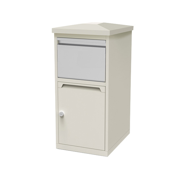 mailbox post double built in adjustable stylish replacement letter box for large parcels